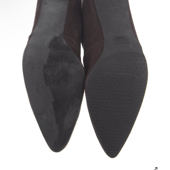 Stuart Weitzman Suede Knee Boots - Picture 3 of 4